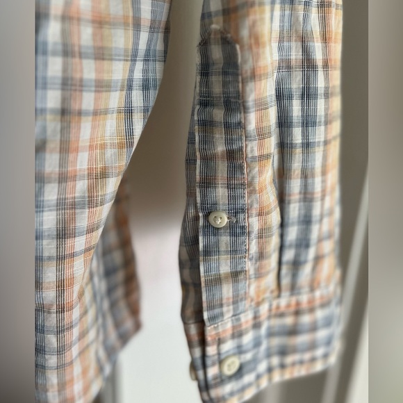 Hawker Rye Long Sleeve Button Up Plaid Shirt, Large EUC by Stitch Fix - Picture 4 of 4